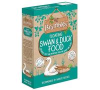 Brambles Floating Swan Duck & Geese Food - Natural Wildlife Bird Feed Pellets - Nutritious Complimentary Feed - Wild Waterfowl Feed 400g