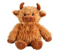 Brambleton Bears Harris the Highland Cow Plush Toy - 24cm Soft Cuddly Highland Cow Teddy, Cute Stuffed Animal Gift for Babies, Children & Nursery Decor