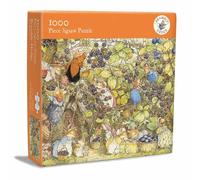 Brambly Hedge, Blackberry Picking Jigsaw Puzzle | 'The Harvest' Artistic Mice Design from the Brambly Hedge Series, Full Image Poster Included