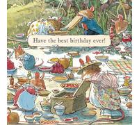 Brambly Hedge - Picnic Time Birthday Greeting Card with Envelope