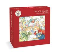 Brambly Hedge Winter Ball Set of 4 Cork Backed Coasters