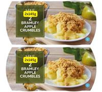 Bramley Apple Crumbles Markandspencers (4x145g)