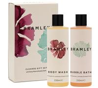 Bramley Cleanse Gift Set (2 x 250 ml), Includes Body Wash and Bubble Bath, Natural Gifts for Women for Christmas, Birthdays, Thank You, Get Well Soon