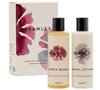 Bramley Discovery Body Gift Set (2 x 100 ml), Includes Travel Body Lotion, Pamper Gift for Women With Travel Minis of Natural Shower Gel and Body Moisturiser