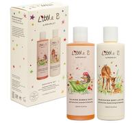 Bramley Little B Deer Bath Gift Set, Baby & Child Bubble Bath & Body Lotion 250ml Duo, Vegan, Suitable from Birth, Sustainable Illustrated Gift Box