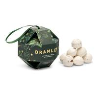 Bramley Magical Rose Petal Bath Marbles, Christmas Bauble Gift Set for Women with 8 Mini Bath Bombs & Ribbon Hair Tie, Luxury Botanical Christmas Presents for Ladies, Vegan, Cruelty-Free, Made in UK