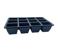 Bramley & Sage 12-Cell Cavity Tray Inserts Black (Set of 6)