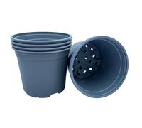 Bramley & Sage 19cm 3 Litre Grey Plastic Plant Pots (Various Quantities) (20)