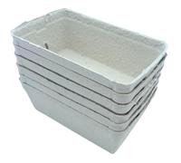Bramley & Sage 250g Biodegradable Fibre Fruit Punnets (Various Quantities) (50)