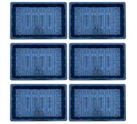 Bramley & Sage Full-Size Heavyweight Seed Trays Without Holes (Set of 6)