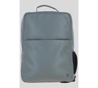 Brampton London 'Explorer' Real Leather Backpack in Grey Brampton London Grey