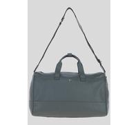 Brampton London 'Voyager' Real Leather Holdall in Grey Brampton London Grey