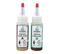 Brampton PRO-FIX Long Cure Golf Epoxy - Full Set Work Life - Extra Strength - Golf Epoxy for All Golf Shafts, Golf Heads, Drivers, Putters, and Irons - Engineered for The Golf Industry (4oz Kit)