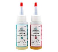 Brampton PRO-FIX Quick Cure Golf Epoxy - 1 Hour Golf Club Repair - Golf Epoxy for All Golf Shafts, Golf Heads, Drivers, Putters, and Irons - Engineered for The Golf Industry (4 oz Kit)