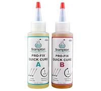 Brampton PRO-FIX Quick Cure Golf Epoxy - 30 Minute Golf Club Repair - Golf Epoxy for All Golf Shafts, Golf Heads, Drivers, Putters, and Irons - Engineered for The Golf Industry (8oz Kit)