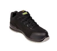 Apache Brampton S3 Recycled Suede Safety Trainer Boot Black UK5 Shoe S UK5