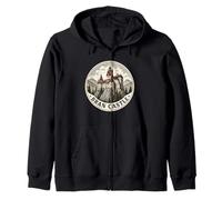 Bran Castle Romania/Bran Castle Zip Hoodie
