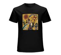 BRANBREIS Midnight Oil Earth and Sun and Moon Australian T-Shirt Black M