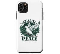 Branch by Branch Peace Bringing Peace Dove Olive Branch Case for iPhone 11 Pro Max