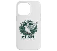 Branch by Branch Peace Bringing Peace Dove Olive Branch Case for iPhone 14 Pro Max