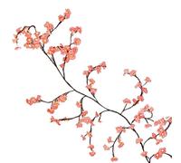 Branch Lights for Wall - Pink Flower LED Willow Vine | 8 Mode Decorative String Light, Indoor Wall Decor for Living Room Bedroom Holiday Wedding Window Door Accent