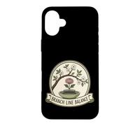 BRANCH LINE BALANCE Ikebana Arrangement Case for iPhone 16 Plus