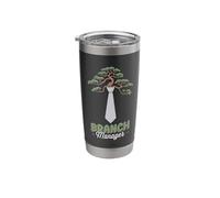 Branch Manager Funny Bonsai Tree Bonsai Stainless Steel Insulated Tumbler
