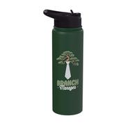 Branch Manager Funny Bonsai Tree Bonsai Stainless Steel Insulated Water Bottle