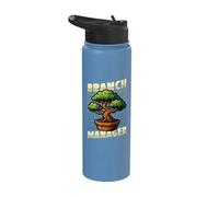Branch Manager Funny Bonsai Tree Bonsai Stainless Steel Insulated Water Bottle