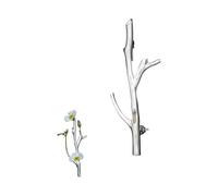 Branch Shaped Flower Insert Brooch, A Kind Brooch - Every Bloom Tells a Different Story Metal Branch Pins Clothing Corsage DIY Pins Jewelry, One Size, Alloy Steel, no gemstone