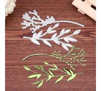 Branch Twig Leaves Metal Cutting Dies for Card Making, Festival Party Invitation Cut Stencils for DIY Scrapbooking Photo Album Paper Decorative Craft for Greeting Cards Birthday Gift