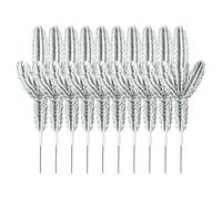 Branches For A Vase - Artificial Plants Christmas Decorations - Artificial Branches With White Pine Needles - For Winter Party Decorations Home Decoration Bedroom Living Room Office Farm Table And