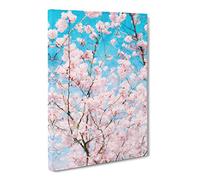 Branches Of A Cherry Blossom Canvas Print | Gallery Wrapped 30mm Frame Wall Art | 20x14 inches | Ready to Hang | Modern Floral Picture | Living Room Bedroom Lounge Office