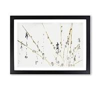 Branches of a Flowering Tree by Hon'ami Koetsu Framed Print | A2 Black Framed Wall Art | Ready to Hang | Modern Floral Picture | Living Room Bedroom Lounge Office