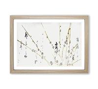 Branches of a Flowering Tree by Hon'ami Koetsu Framed Print | A2 Oak Framed Wall Art | Ready to Hang | Modern Floral Picture | Living Room Bedroom Lounge Office