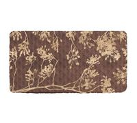 Branches Russet Sueded Paper Toddler Bed Sheet Travel Soft&Comfortable Cot Sheet for Kids Camping Cot for Toddlers Camping Cot 50'' x 25'' (Sheet,Bed Not Included)