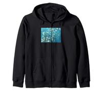Branches with Almond Blossom by Vincent van Gogh (1890) Zip Hoodie