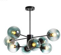 Branching Chandelier Mid Century Magical Molecular During Lighting Hand Blown Glass Boutique Decoration Ceiling Light,Chandeliers