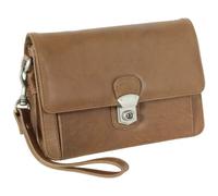 Branco Business Men's Wrist bag Men's bag Bag black brown natural Leather - very high-quality - nature, one size