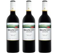 Brancott Estate Merlot Red Wine, 3 x 75 cl (Pack of 3)