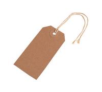 Brand - 200 Brown/Buff (Manilla) Luggage Tags/Craft Labels (1000/set, Cardstock or Paper, Identification)