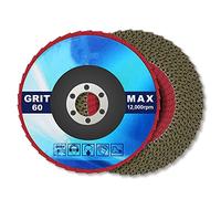 Brand 4" Diamond Flap Disc, 60 Grit - For Sander Tile, Stone, Marble, Concrete, Granite, Ceramics, Glass 1Pcs