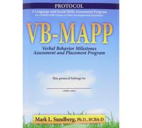 Brand: AVB Press Vb-mapp Verbal Behavior Milestones Assessment and Placement Program : A Language