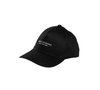 Armani Exchange Men's Curved Visor Milano New York Logo Lettering Baseball Cap, Black, TU, Black, One Size