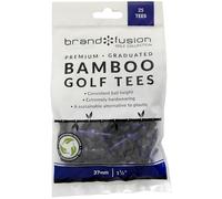 Brand Fusion 37mm Blue Graduated Biodegradable Bamboo Golf Tees