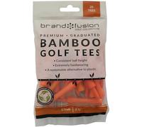 Brand Fusion Graduated Biodegradable Wooden Golf Tees, Eco Friendly
