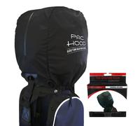 Brand Fusion Golfers Club 'Pac Hood' Unisex Adult Golf Bag Hood - Black