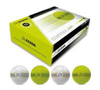 Brand Fusion Zebra Control Soft Golf Ball Yellow Dozen