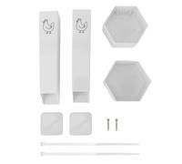 Brand Gravity Chicken Grit Feeder with Removable Top Lid, Large Capacity Automatic Hanging Feeder ABS Material for Poultry Coop Outdoor Feeding