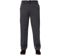 BRAND KRUZE Mens Relaxed Regular Fit Elasticated Rugby Trouser Pants Casual Work Trousers Big Waist Grey 48W / 31L